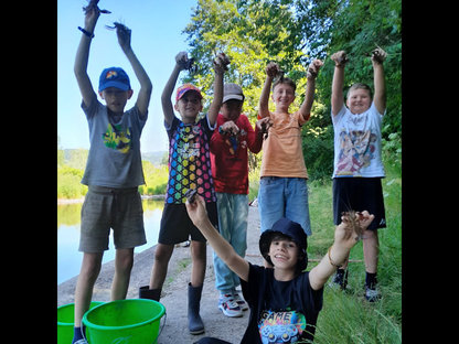 Séance de pêche aux écrevisses